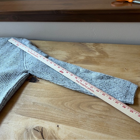 KUHL IDA CARDIGAN SWEATER POCKET OPEN FRONT GRAY SPECKLED KNIT BLEND SOFT COZY S - Picture 10 of 12